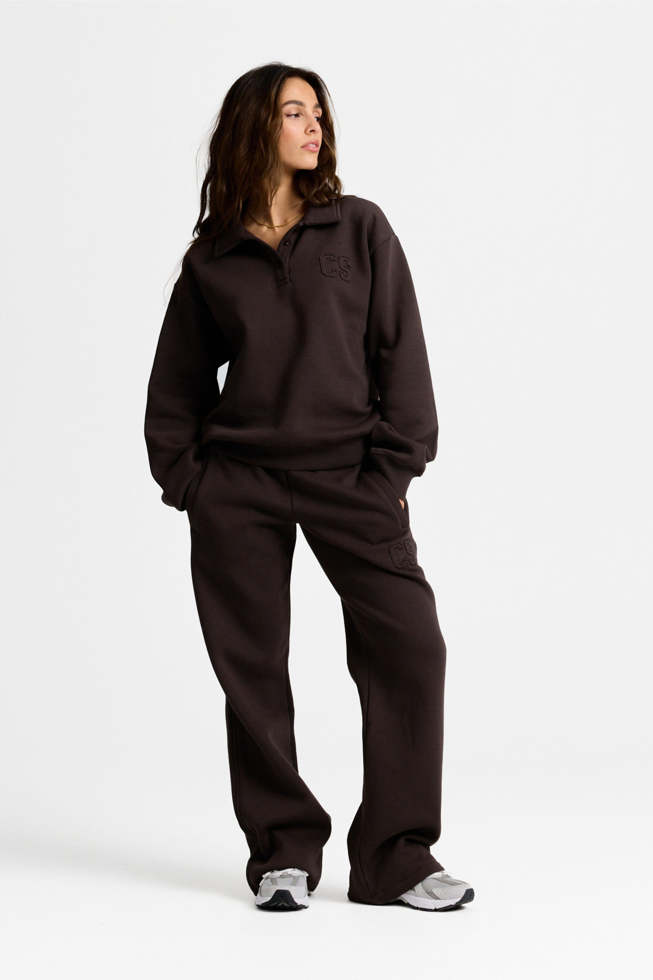 W. Rugby Shirt - Espresso